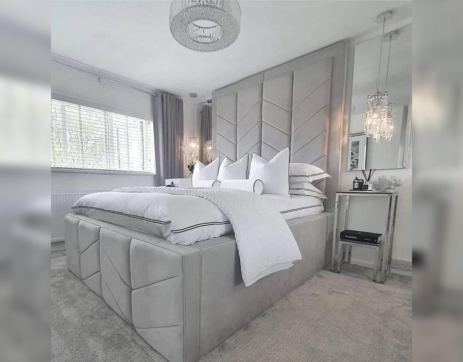 Saffron Dream Designer Bed The Ultimate Bedframe with Mattress, Ottoman Beds, Bed Headboards, and Bedroom Furniture Storage Solutions