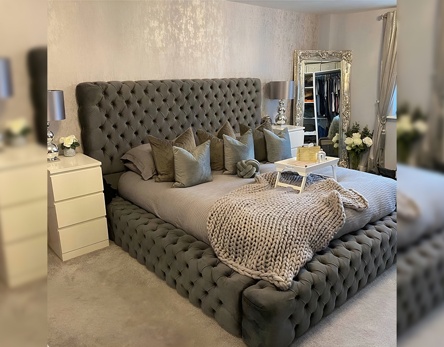 Royal Supreme Designer Bed The Ultimate Bedframe with Mattress, Ottoman Beds, Bed Headboards, and Bedroom Furniture Storage Solutions