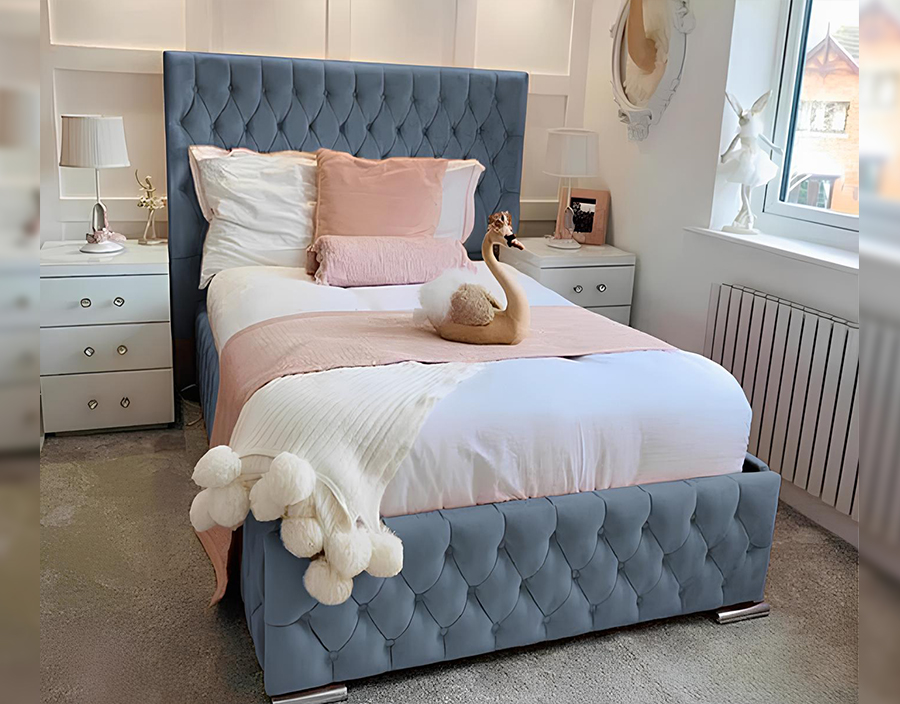Solace Designer Bed The Ultimate Bedframe with Mattress, Ottoman Beds, Bed Headboards, and Bedroom Furniture Storage Solutions