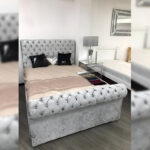 Velvet Vortex Bed The Ultimate Bedframe with Mattress, Ottoman Beds, Bed Headboards, and Bedroom Furniture Storage Solutions