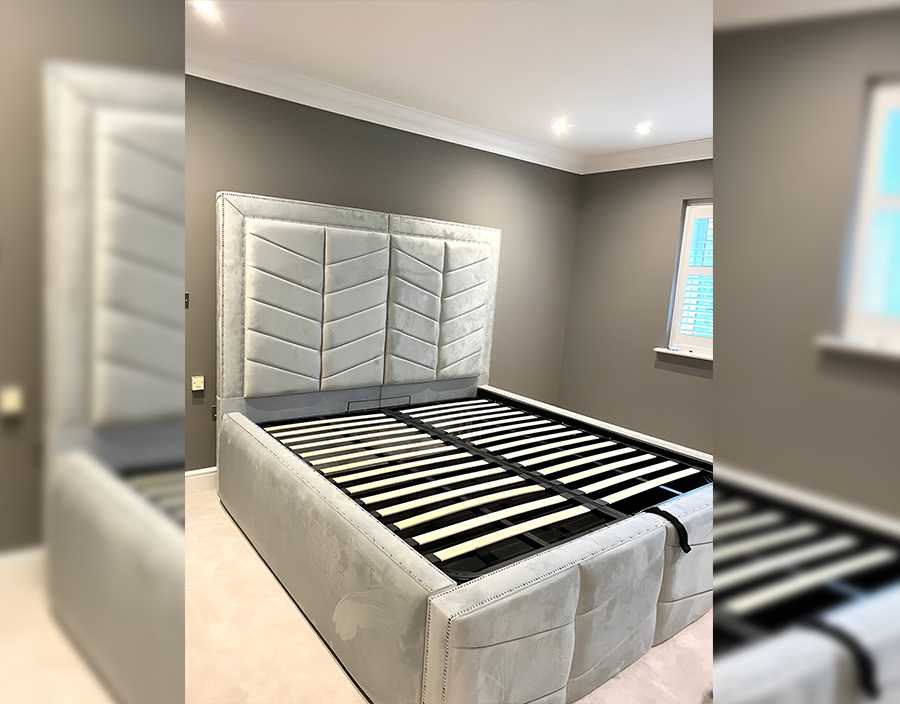 Saffron Dream Designer Bed The Ultimate Bedframe with Mattress, Ottoman Beds, Bed Headboards, and Bedroom Furniture Storage Solutions